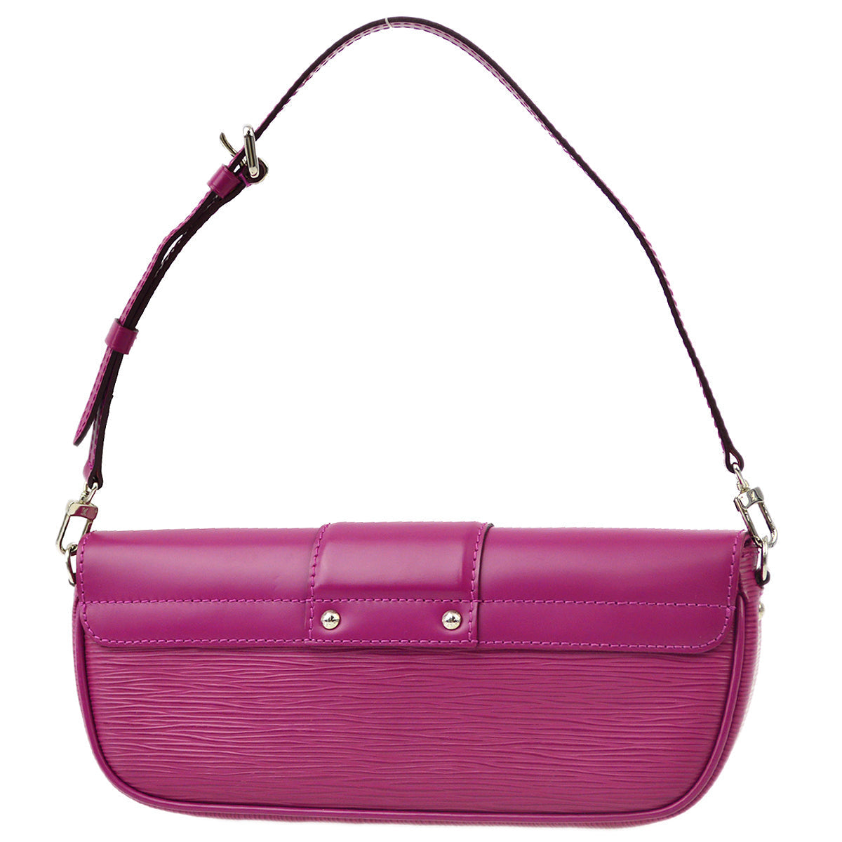Louis Vuitton 2008 Purple Epi Pochette Montaigne Handbag M5929L