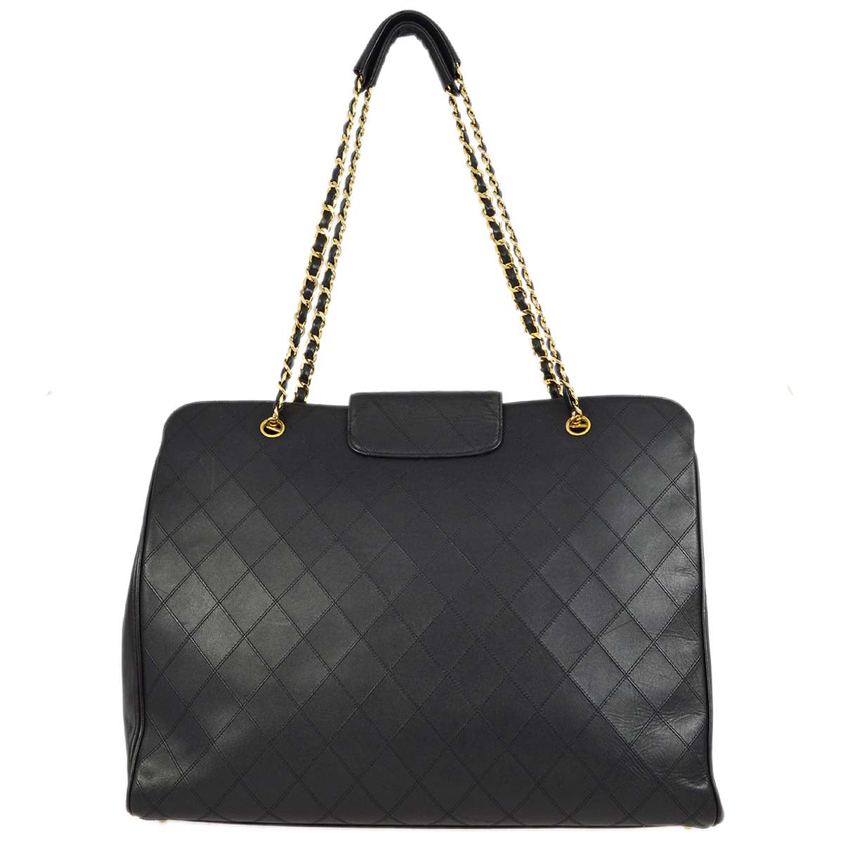 Chanel Lambskin Black Shoulder Bag Style 4