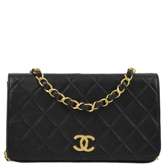 Chanel Flap Mini Lambskin Black Shoulder Bag Style 2