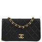 Chanel Flap Mini Lambskin Black Shoulder Bag Style 2