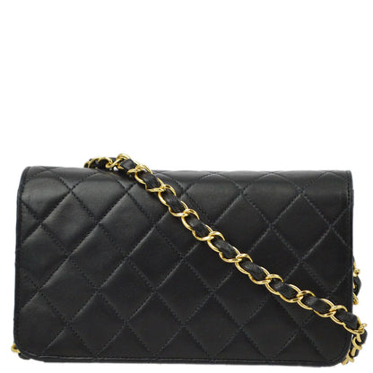 Chanel Flap Mini Lambskin Black Shoulder Bag Style 2