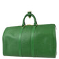 Louis Vuitton 1996 Green Epi Keepall 45 Travel Duffle Handbag M42974