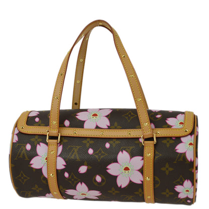 Louis Vuitton 2008 Monogram Cherry Blossom Papillon Handbag M92009