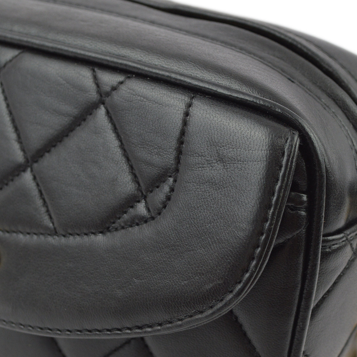 Chanel Mini Lambskin Black Crossbody Style 5