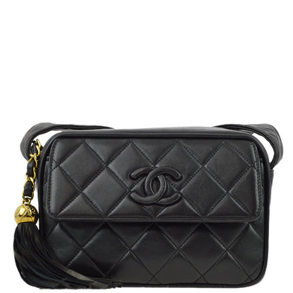Chanel Mini Lambskin Black Crossbody Style 4