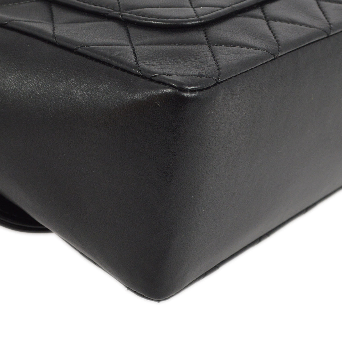 Chanel Flap Lambskin Black Shoulder Bag Style 4