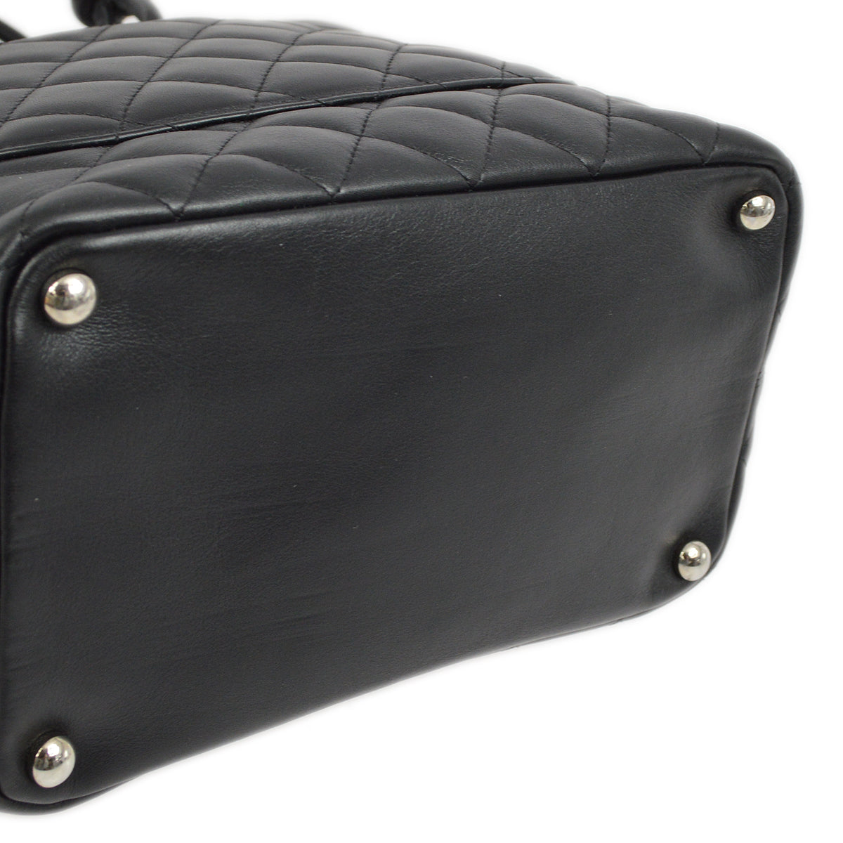 Chanel Cambon Calfskin Black Tote Style 4