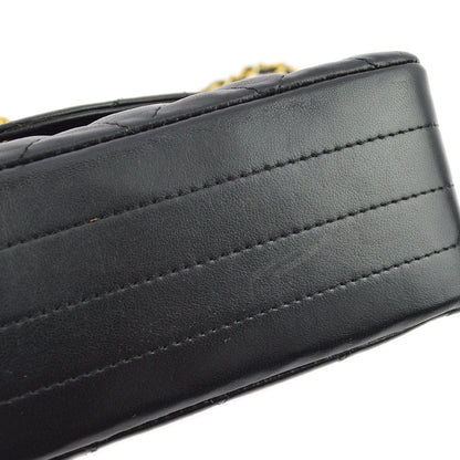 Chanel Lambskin Black Chain Shoulder Bag Style