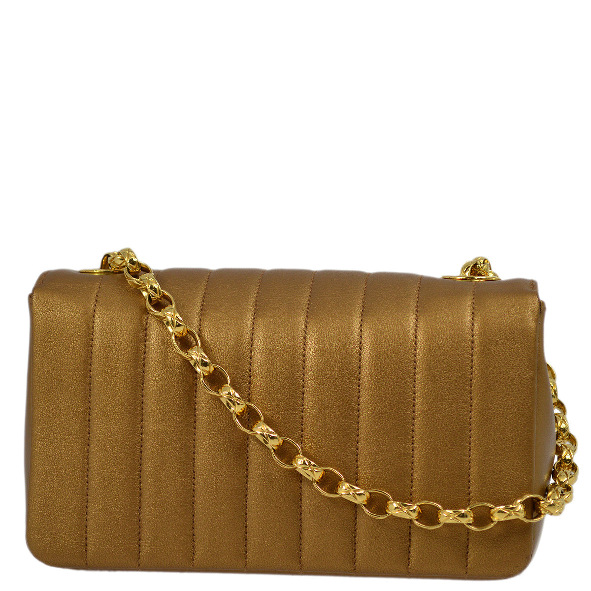 Chanel Flap Lambskin Chain Shoulder Bag