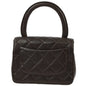 Chanel Brown Lambskin Classic Flap Micro Handbag