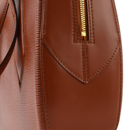 Louis Vuitton 1998 Brown Epi Voltaire Handbag M52433