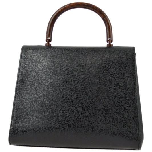 Chanel Kelly Caviar Black Handbag