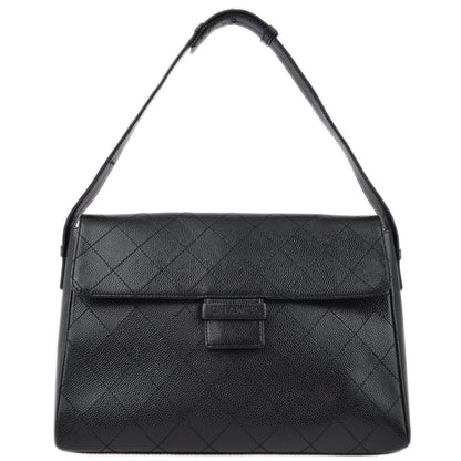 Chanel Caviar Black Shoulder Bag Style 6