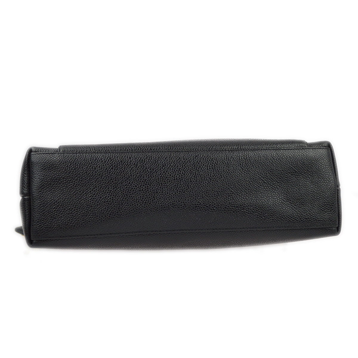 Chanel Caviar Black Chain Tote