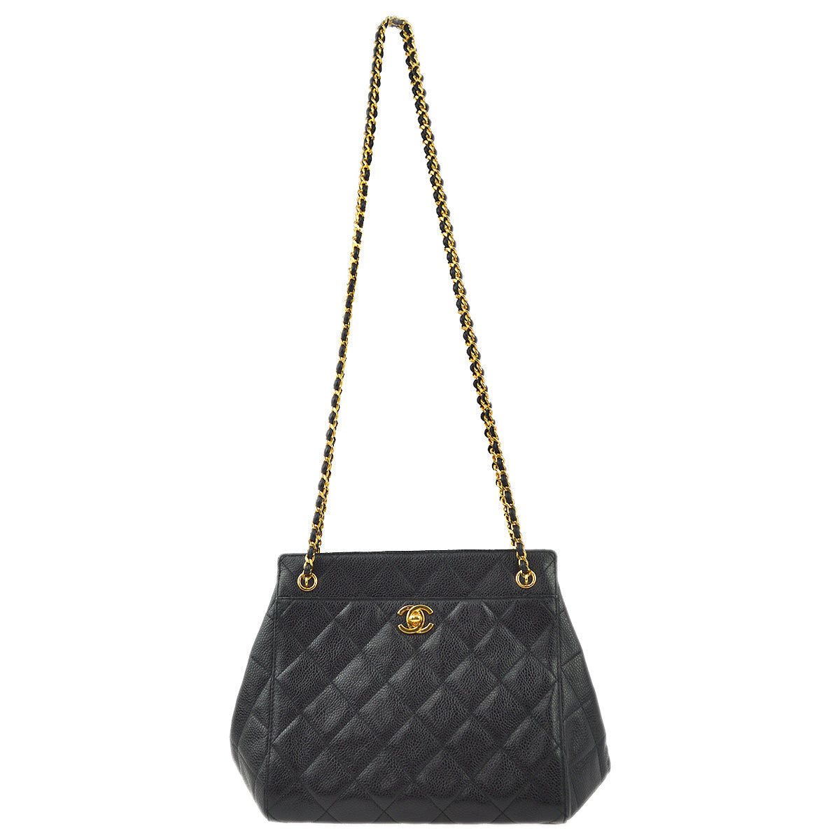 Chanel Caviar Black Shoulder Bag Style 5