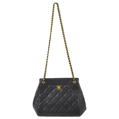 Chanel Caviar Black Shoulder Bag Style 5