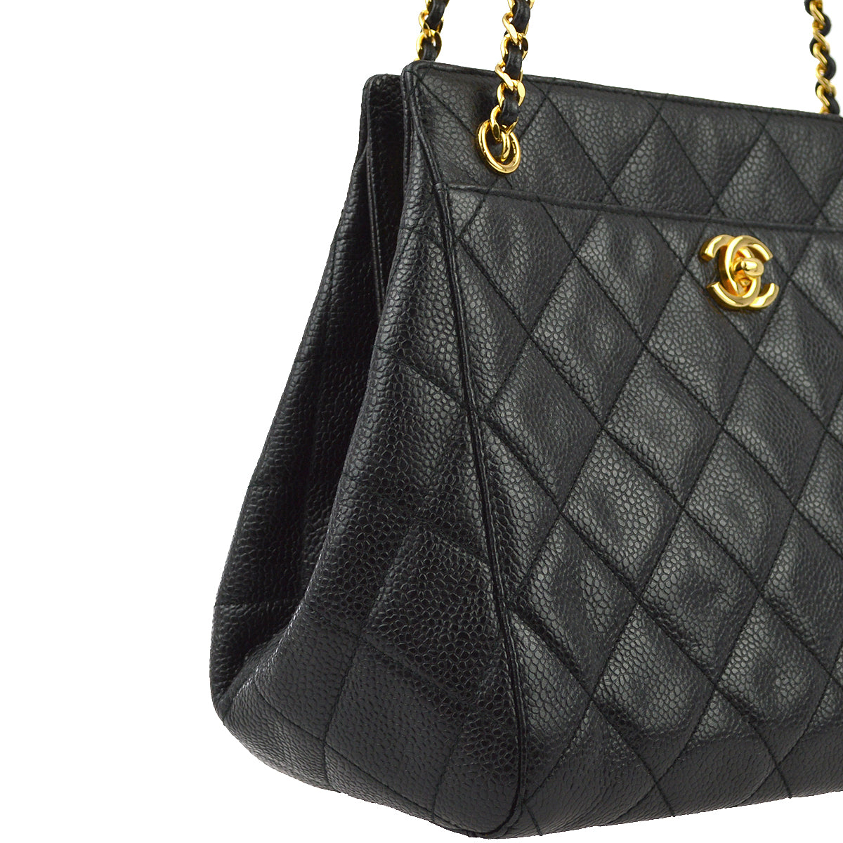 Chanel Caviar Black Shoulder Bag Style 5