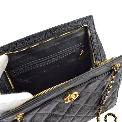 Chanel Caviar Black Shoulder Bag Style 5