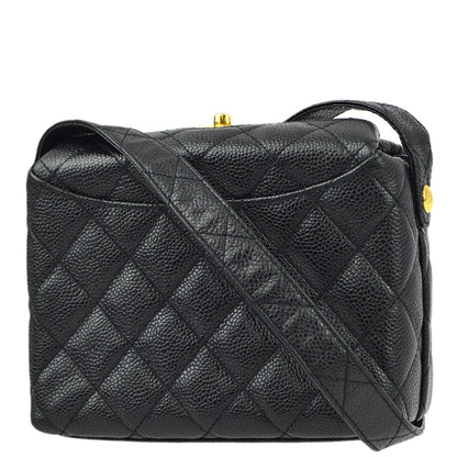 Chanel Caviar Black Shoulder Bag Style 7