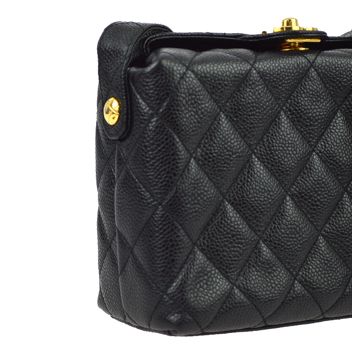 Chanel Caviar Black Shoulder Bag Style 7