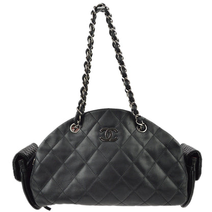 Chanel Lambskin Black Shoulder Bag Style 2
