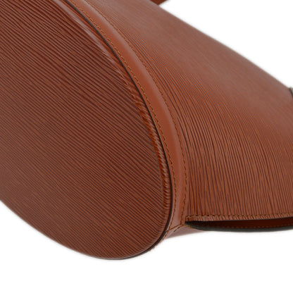 Louis Vuitton 1995 Brown Epi Saint Jacques Shopping Shoulder Bag M52263