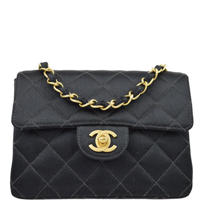 Chanel Flap Mini Classic Black Shoulder Bag Style