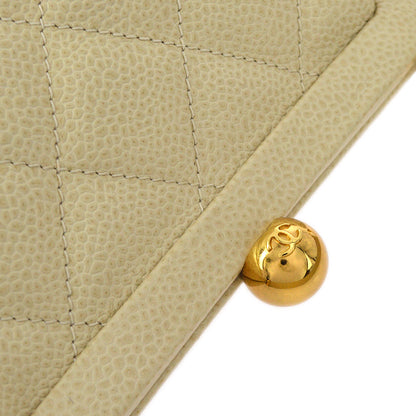 Chanel Caviar Beige Luxury Handbag Style 3
