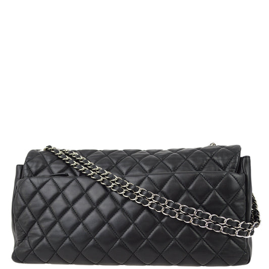 Chanel Flap Lambskin Black Shoulder Bag