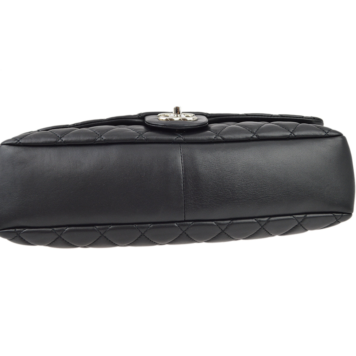 Chanel Flap Lambskin Black Shoulder Bag