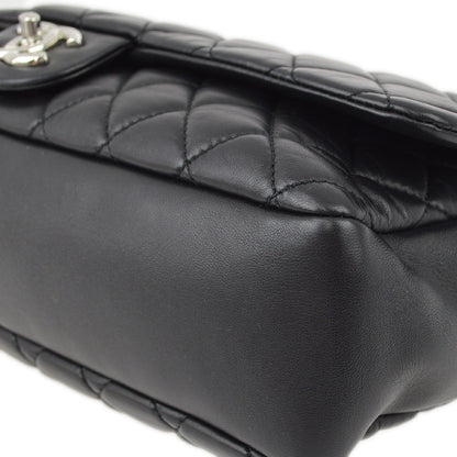 Chanel Flap Lambskin Black Shoulder Bag