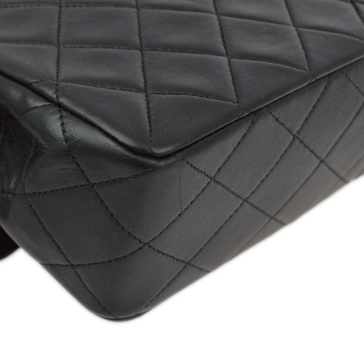 Chanel Flap Lambskin Black Shoulder Bag Style 2