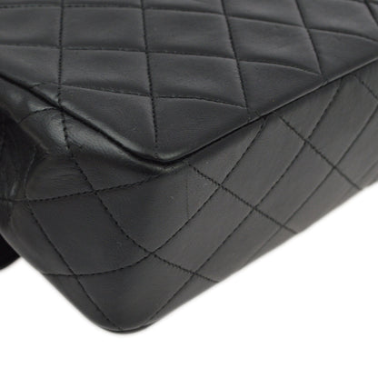 Chanel Flap Lambskin Black Shoulder Bag Style 2