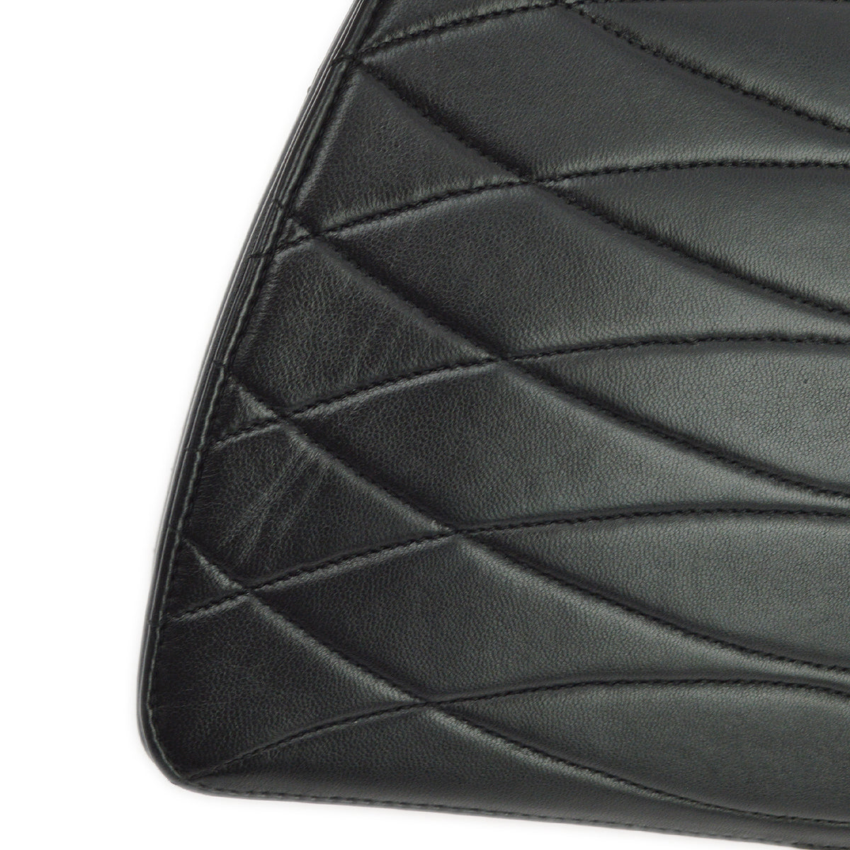 Chanel Flap Lambskin Black Shoulder Bag Style