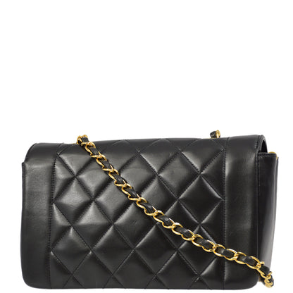 Chanel Small Lambskin Black Shoulder Bag