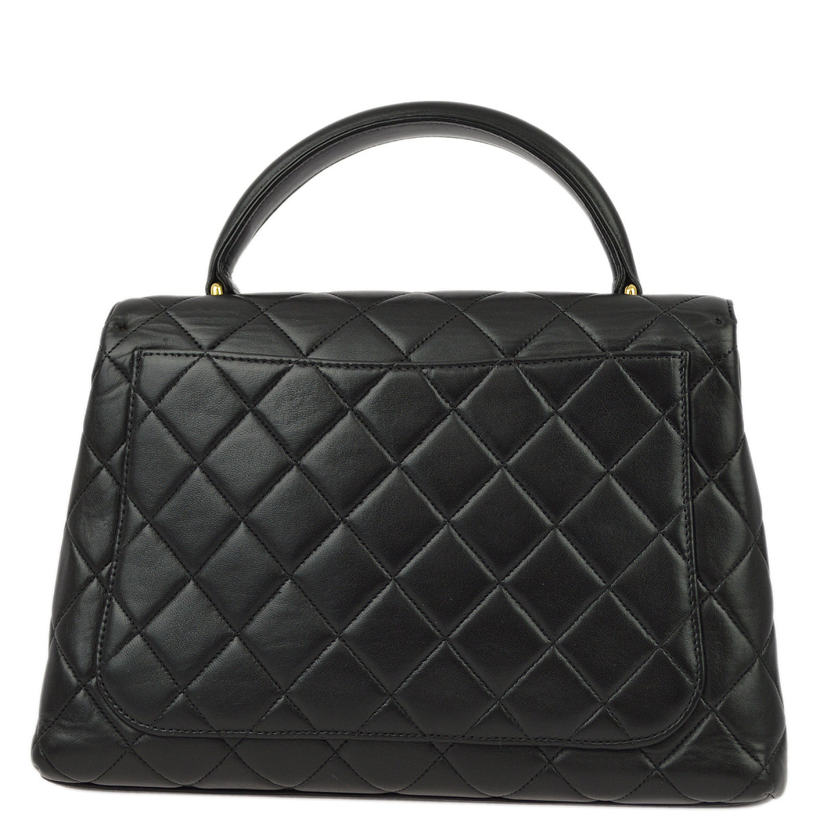 Chanel Kelly Lambskin Black Handbag