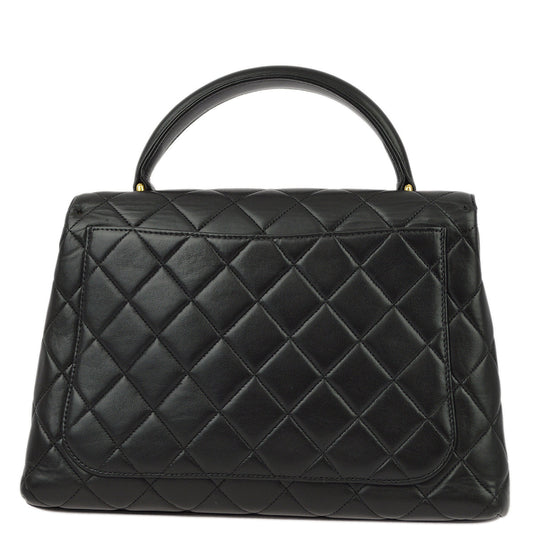 Chanel Kelly Lambskin Black Handbag