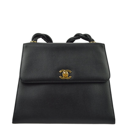Chanel Caviar Black Shoulder Bag Style
