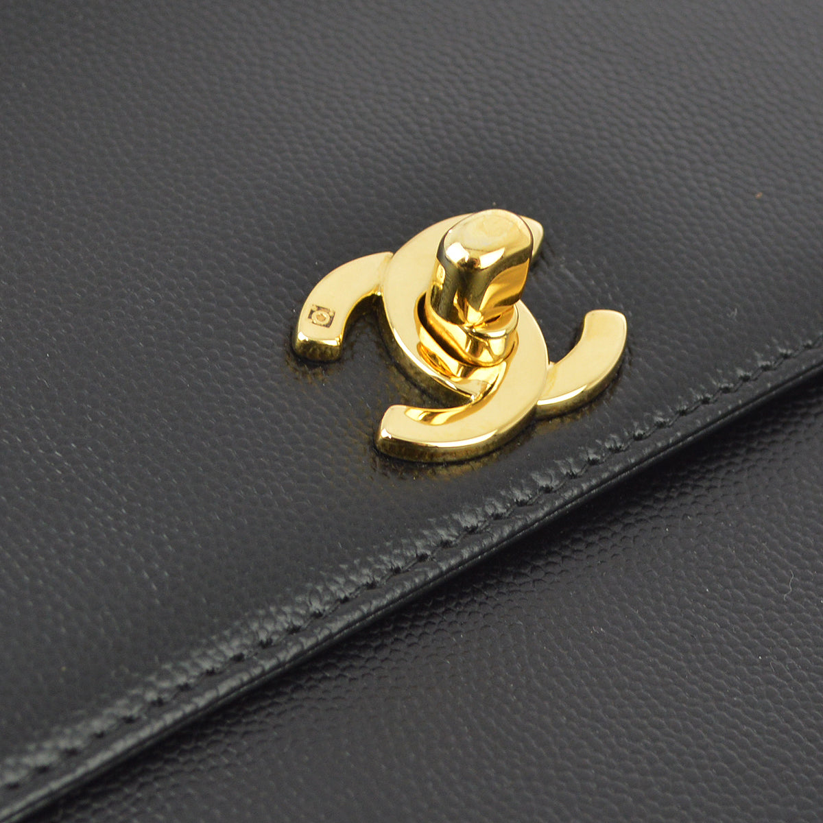 Chanel Caviar Black Shoulder Bag Style