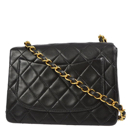 Chanel Flap Mini Classic Lambskin Black Shoulder Bag Style