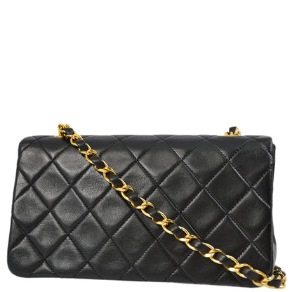 Chanel Flap Mini Lambskin Black Shoulder Bag Style 3