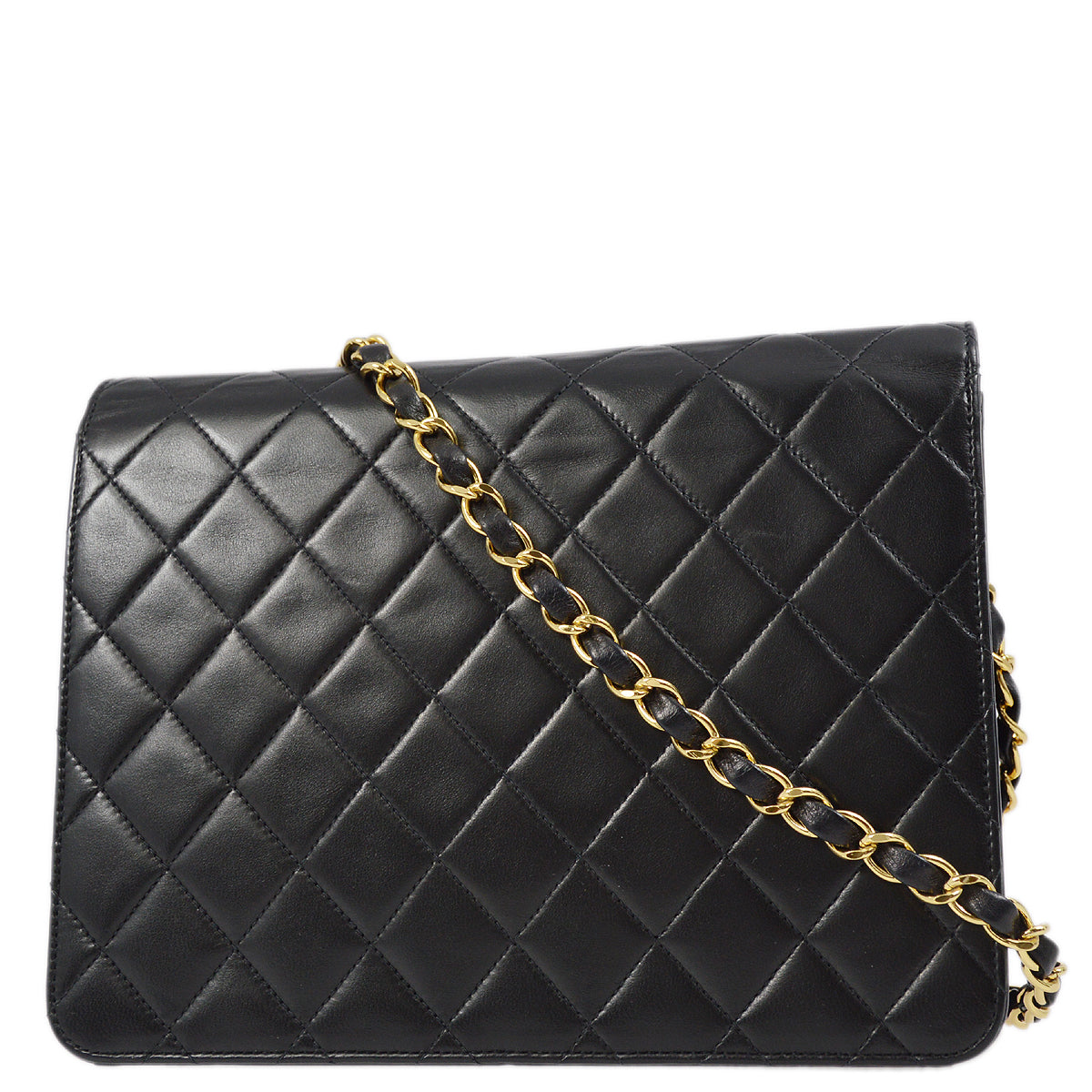 Chanel Flap Small Lambskin Black Shoulder Bag