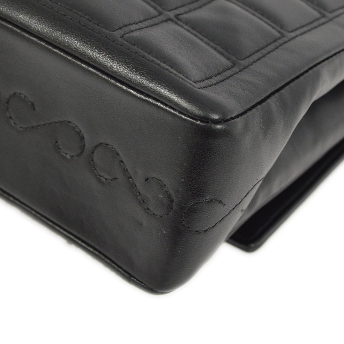 Chanel Lambskin Black Shoulder Bag