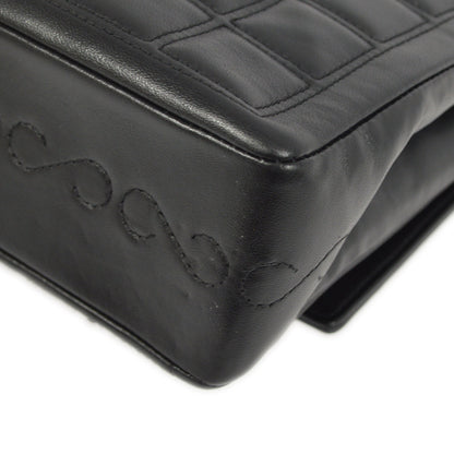 Chanel Lambskin Black Shoulder Bag