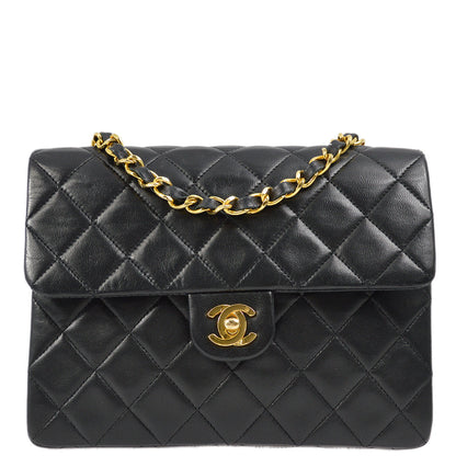 Chanel Flap Classic Lambskin Black Shoulder Bag