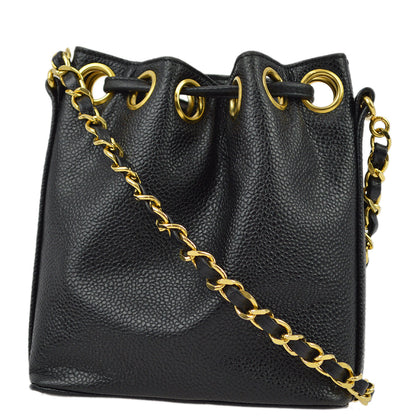 Chanel Caviar Black Shoulder Bag Style 4