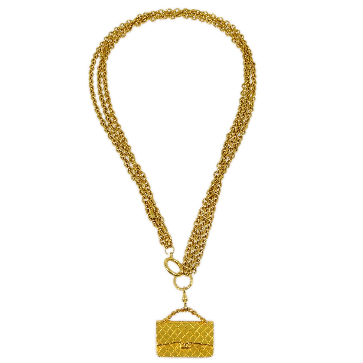 Chanel Gold Chain Luxury Handbag Style