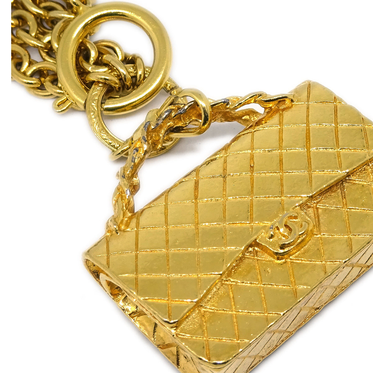 Chanel Gold Chain Luxury Handbag Style