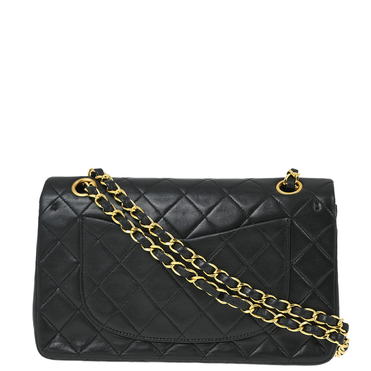 Chanel Flap Small Classic Lambskin Black Shoulder Bag Style 3