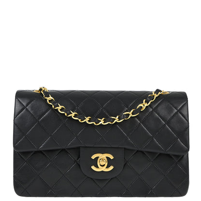 Chanel Flap Small Classic Lambskin Black Shoulder Bag Style 5